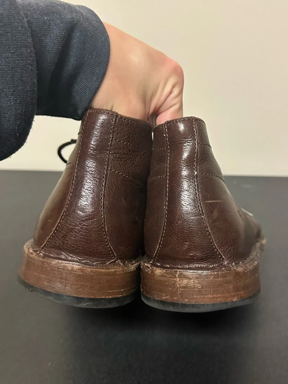 Frye Mark Leather Chukka Boot Brown Leather Mens Size 11 Dress Shoes